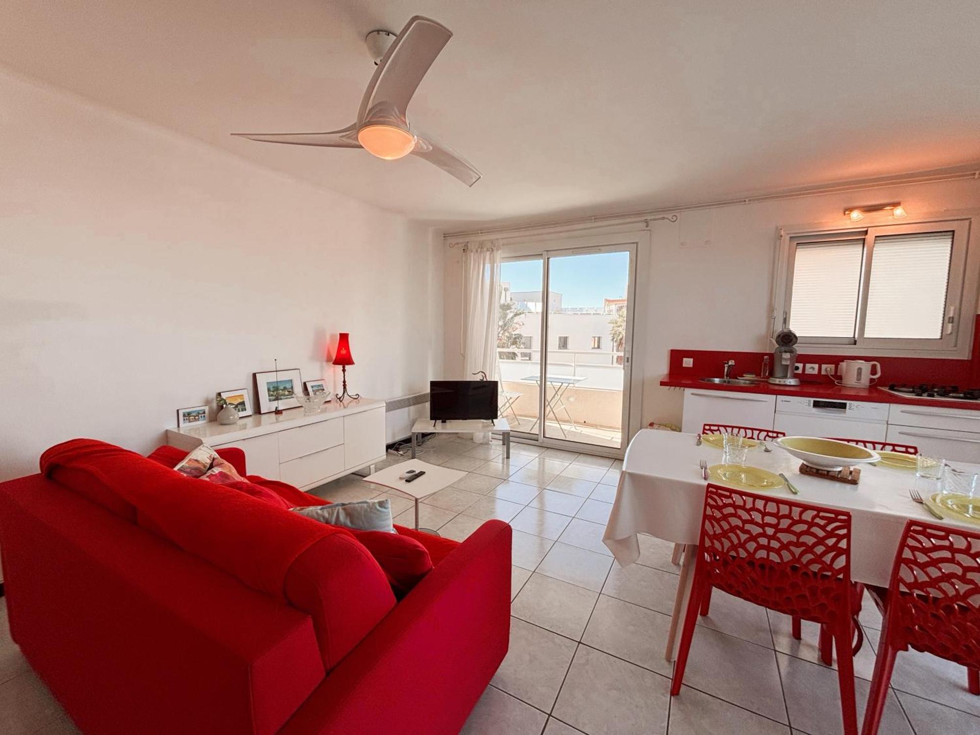 Magnifique Appartement Terrasse -36- Canet-en-Roussillon Eksteriør bilde